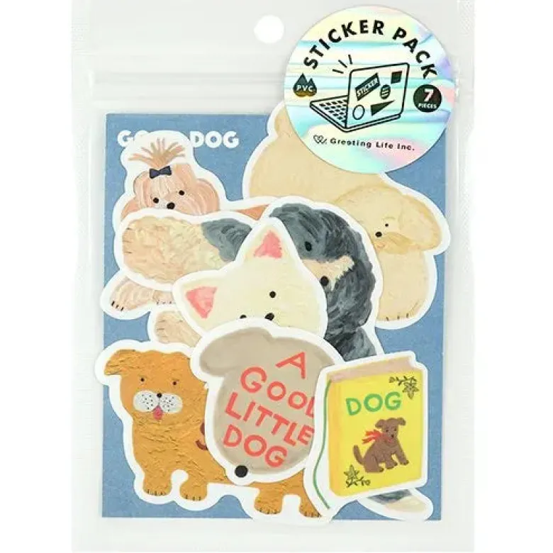 Greeting Life | Pegatinas Pack Kahoko Sodeyama Dogs