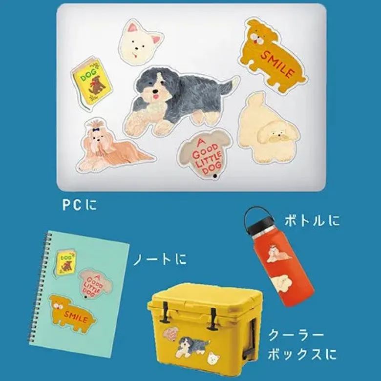 Greeting Life | Pegatinas Pack Kahoko Sodeyama Dogs