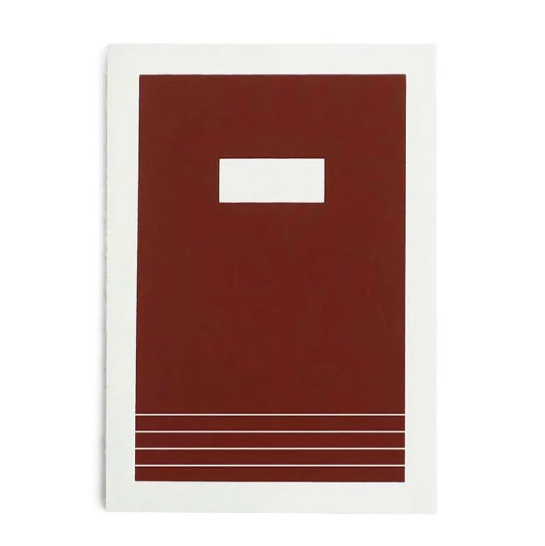 Hanaduri | Cuaderno Hanji Book Cabinet A5 Brown (Rayas)