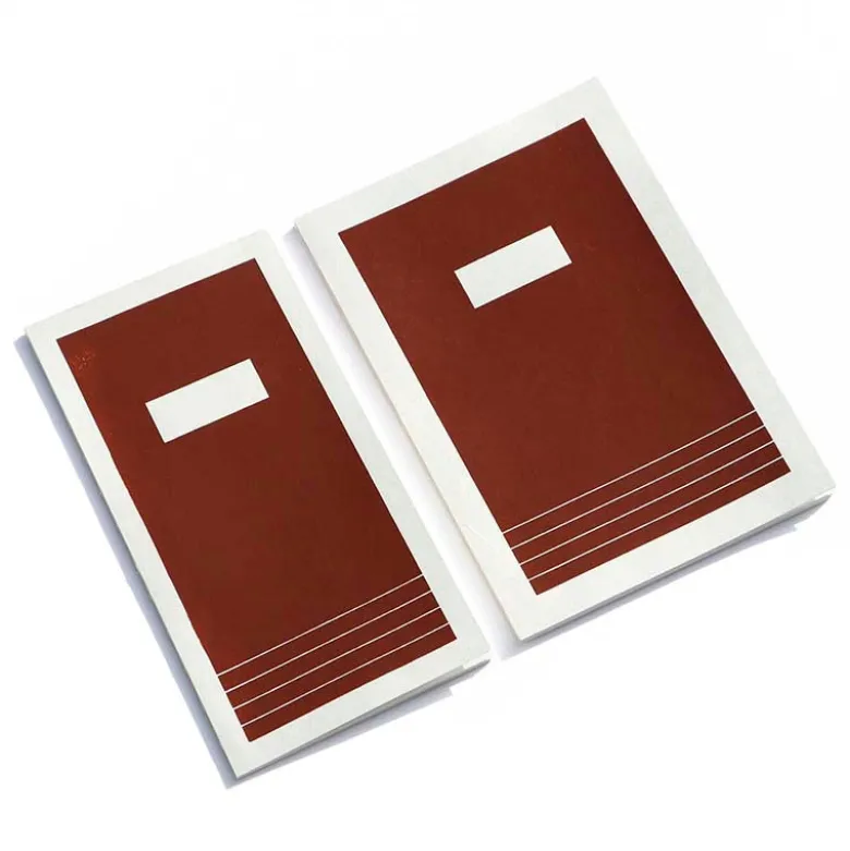 Hanaduri | Cuaderno Hanji Book Cabinet A5 Brown (Rayas)