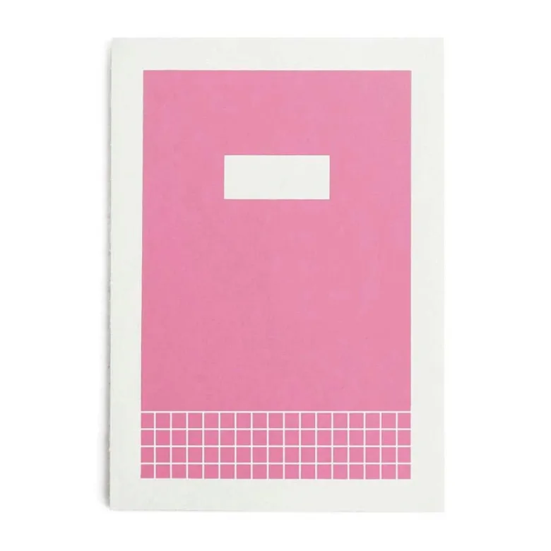 Hanaduri | Cuaderno Hanji Book Cabinet A5 Pink (Cuadros)