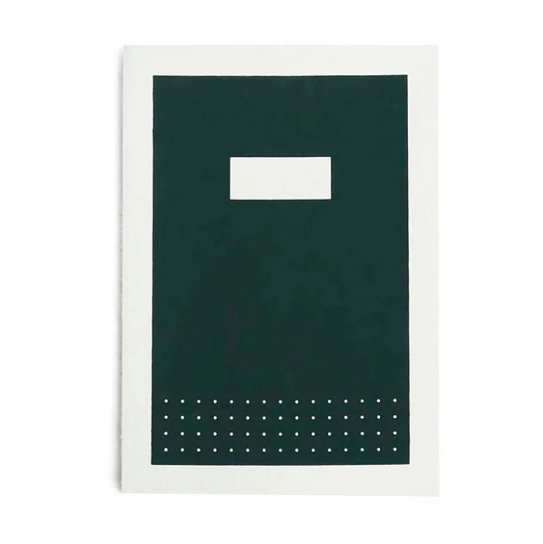 Hanaduri | Cuaderno Hanji Book Cabinet A5 Green (Puntos)