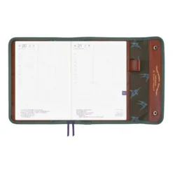 Hobonichi | Agenda Hobonichi Cousin A5 Natal Design: Hello New Day! (Retro Stripe) 2027