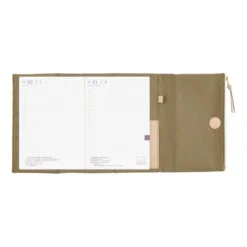 Hobonichi | Agenda Hobonichi Cousin A5 Tragen: Bitter Plaid 2027