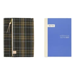 Hobonichi | Agenda Hobonichi Cousin A5 Tragen: Bitter Plaid 2027