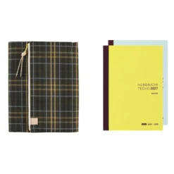 Hobonichi | Agenda Hobonichi Cousin A5 Tragen: Bitter Plaid 2027