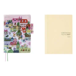 Hobonichi | Agenda Hobonichi Cousin A5 Yumi Kitagishi: White Cat Village 2027