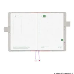 Hobonichi | Agenda Hobonichi Cousin A5 Moomin: My Yard (Pink Gray) 2027
