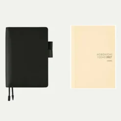 Hobonichi | Agenda Hobonichi Cousin A5 Leather: TS Basic Black 2027