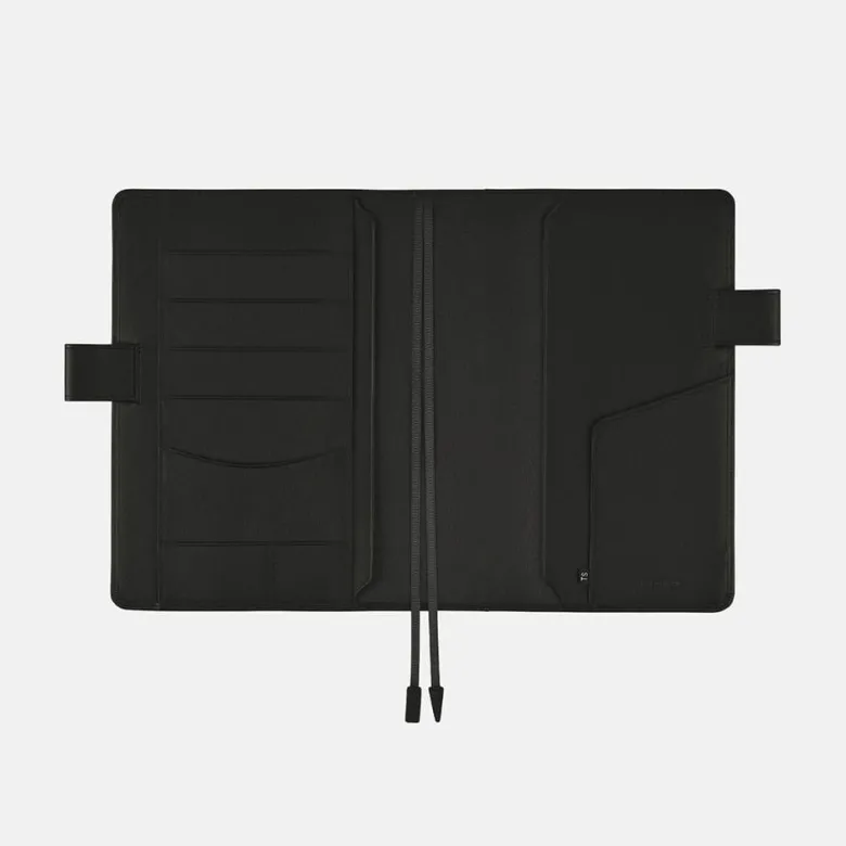 Hobonichi | Agenda Hobonichi Cousin A5 Leather: TS Basic Black 2027