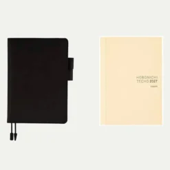 Hobonichi | Agenda Hobonichi Cousin A5 Colors Black x Clear Blue 2027