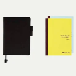 Hobonichi | Agenda Hobonichi Cousin A5 Colors Black x Clear Blue 2027