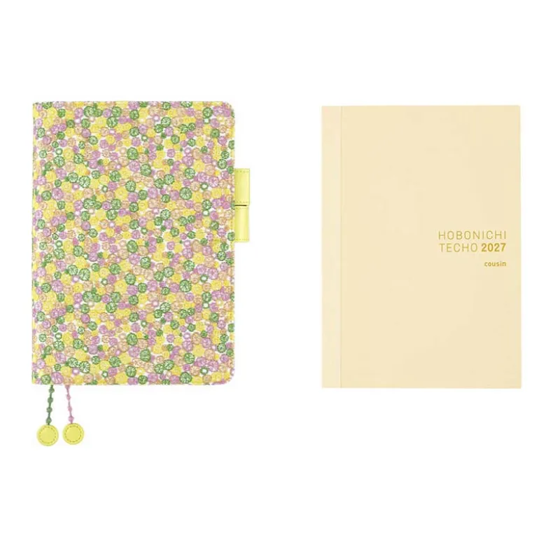 Hobonichi | Agenda Hobonichi Cousin A5 Mina Perhonen: skyful (Yellow) 2027