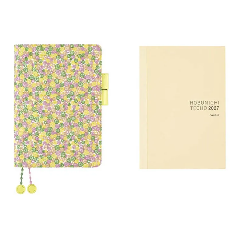 Hobonichi | Agenda Hobonichi Cousin A5 Mina Perhonen: skyful (Yellow) 2027