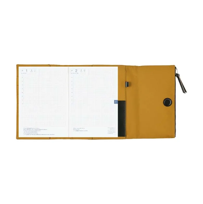Hobonichi | Agenda Hobonichi Cousin A5 Tragen: Mustard 2027