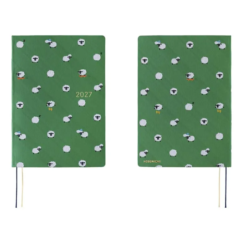 Hobonichi | Agenda Hobonichi HON A5 Bow & Tie: Sheep Sheep Sheep 2027