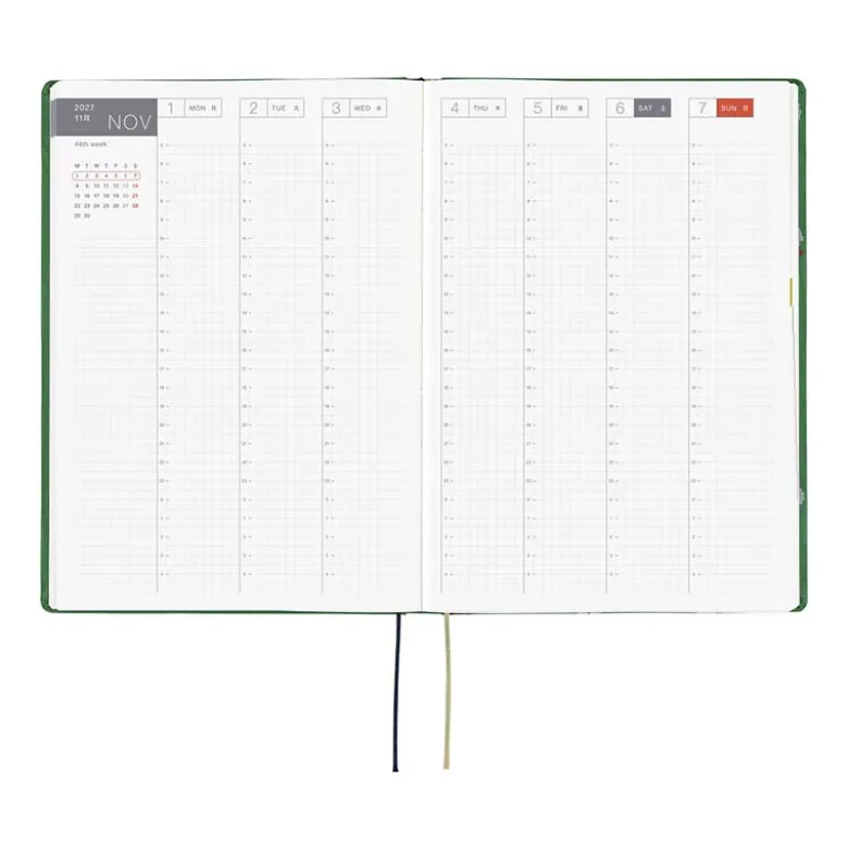 Hobonichi | Agenda Hobonichi HON A5 Bow & Tie: Sheep Sheep Sheep 2027