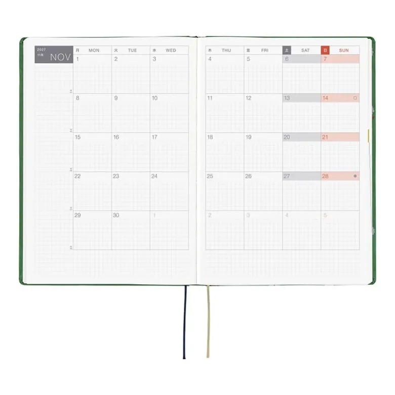 Hobonichi | Agenda Hobonichi HON A5 Bow & Tie: Sheep Sheep Sheep 2027
