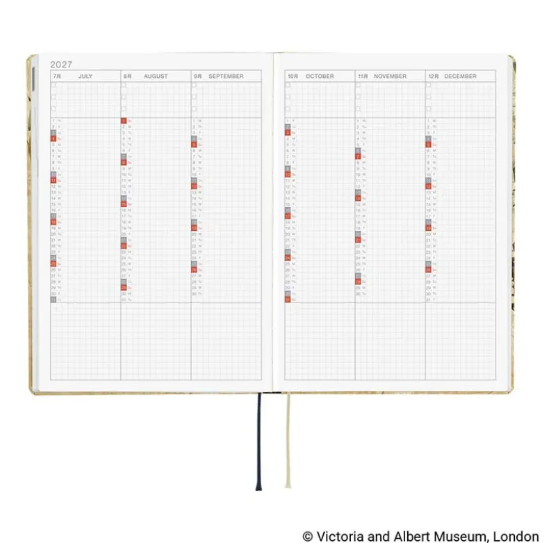 Hobonichi | Agenda Hobonichi HON A5 V&A Series: Vine 2027