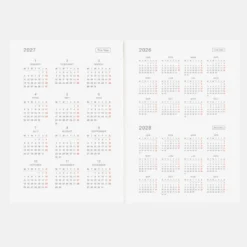 Hobonichi | Agenda Hobonichi HON A5 Slash Navy 2027