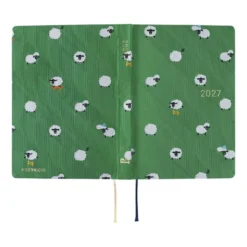 Hobonichi | Agenda Hobonichi HON A6 Bow & Tie: Sheep Sheep Sheep 2027