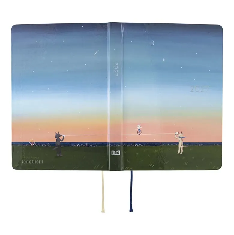 Hobonichi | Agenda Hobonichi HON A6 Hiroko Kubota: String Telephone Until the Moon is Full 2027