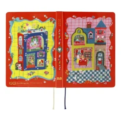 Hobonichi | Agenda Hobonichi HON A6 Yumi Kitagishi: White Cat and Rabbit’s Tea Room 2027