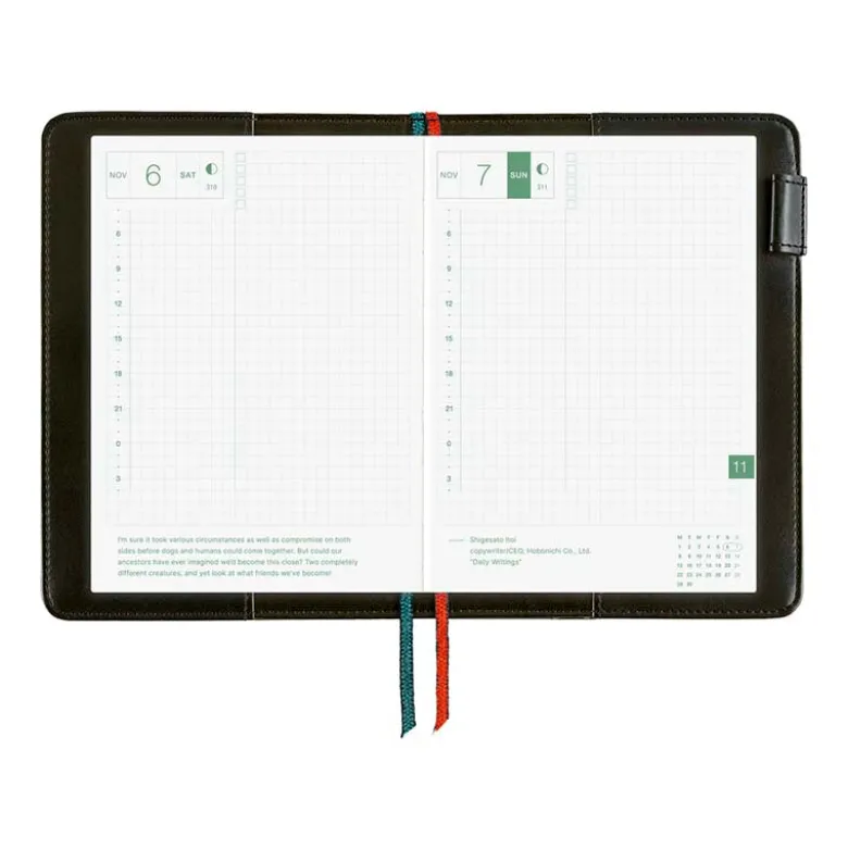 Hobonichi | Agenda Hobonichi Techo A6 Yoshie Watanabe: Petit Bloom 2027