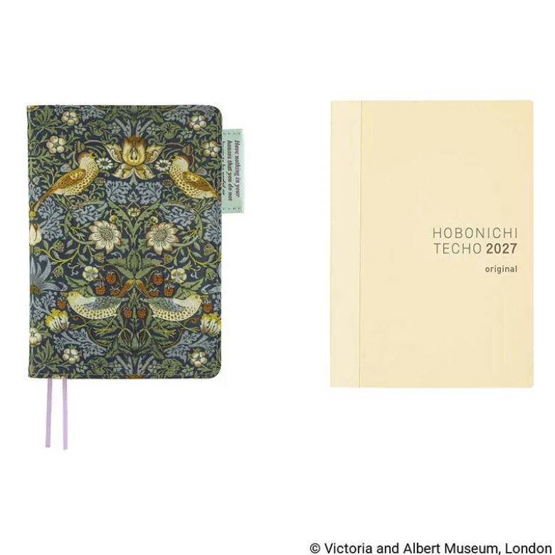 Hobonichi | Agenda Hobonichi Techo A6 V&A Series: Strawberry Thief 2027