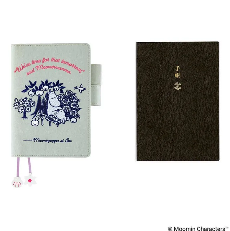Hobonichi | Agenda Hobonichi Techo A6 Moomin: My Yard (Pale Mint) 2027