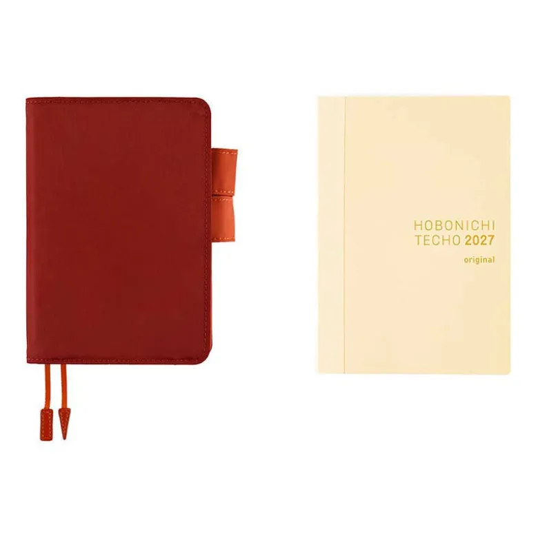 Hobonichi | Agenda Hobonichi Techo A6 Colors Bordeaux Teracotta 2027