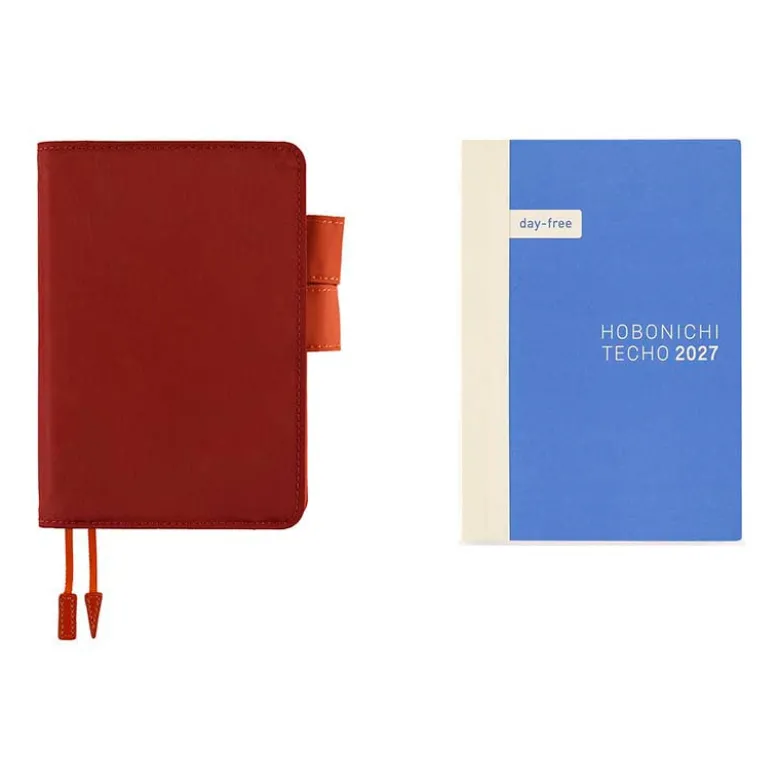Hobonichi | Agenda Hobonichi Techo A6 Colors Bordeaux Teracotta 2027