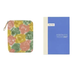Hobonichi | Agenda Hobonichi Techo A6 Mina Perhonen: glass flower (Pink Mix) 2027