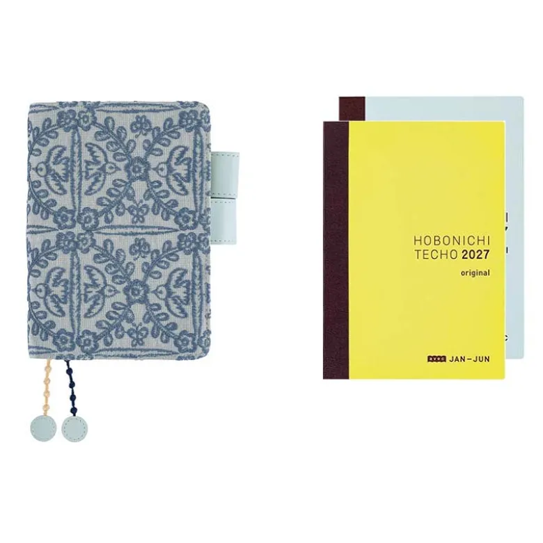 Hobonichi | Agenda Hobonichi Techo A6 mina perhonen: felice (Blue) 2027