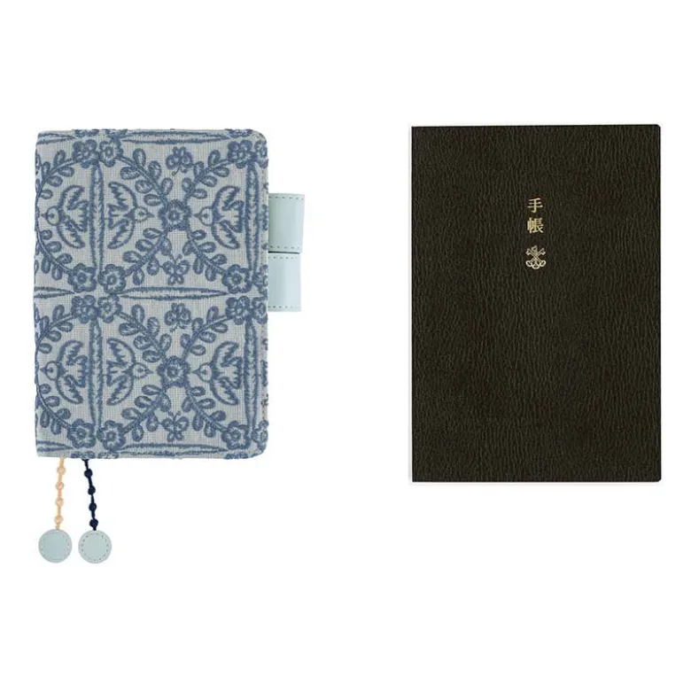 Hobonichi | Agenda Hobonichi Techo A6 mina perhonen: felice (Blue) 2027