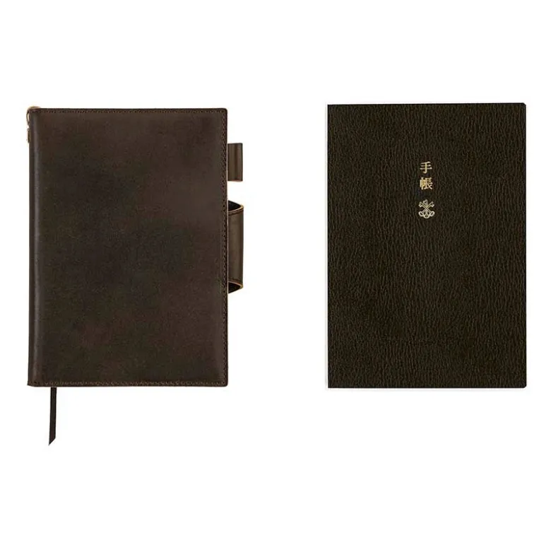 Hobonichi | Agenda Hobonichi Techo A6 Arts&Science: Wax Coating Kip 2027