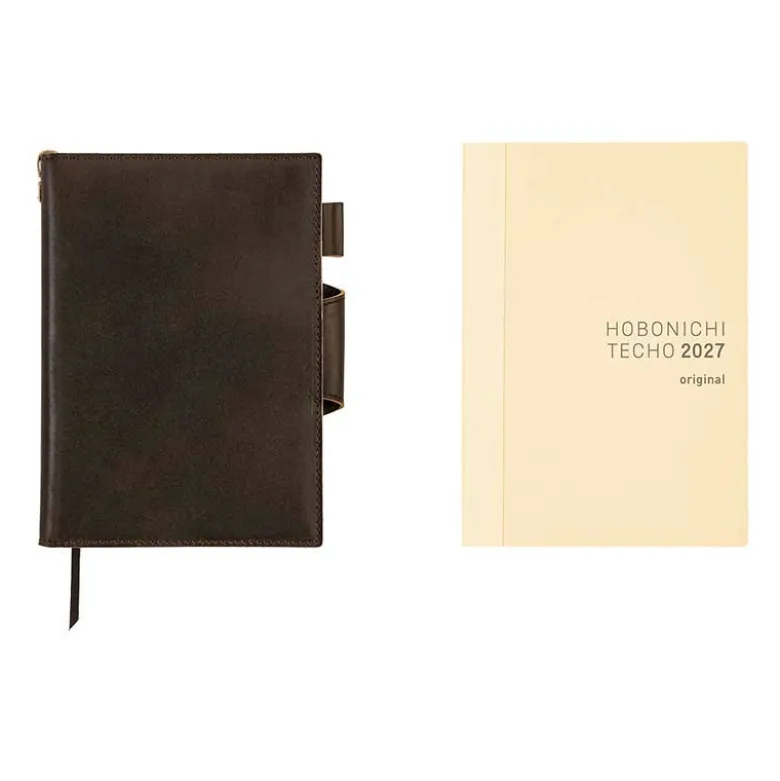 Hobonichi | Agenda Hobonichi Techo A6 Arts&Science: Wax Coating Kip 2027