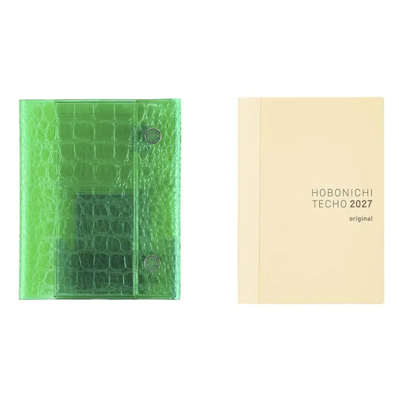 Hobonichi | Agenda Hobonichi Techo A6 beautiful people: Nothing to Hide (Green) 2027