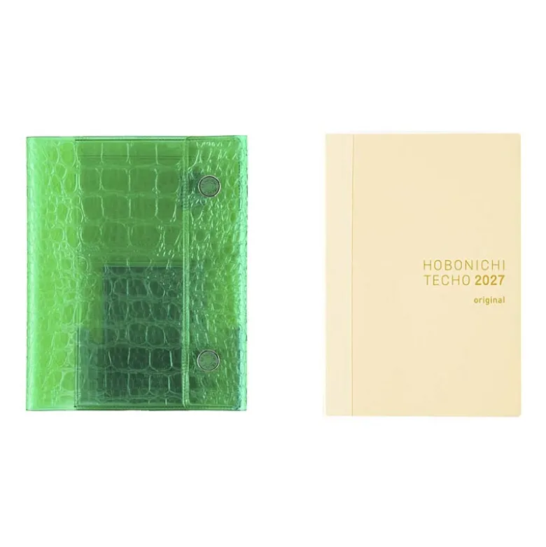 Hobonichi | Agenda Hobonichi Techo A6 beautiful people: Nothing to Hide (Green) 2027