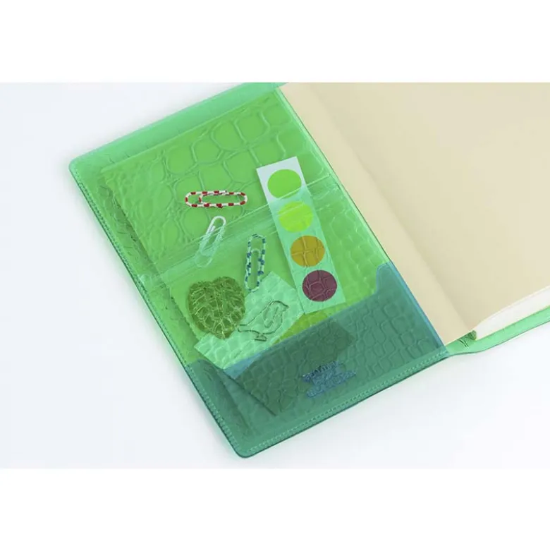Hobonichi | Agenda Hobonichi Techo A6 beautiful people: Nothing to Hide (Green) 2027