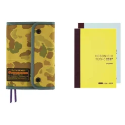 Hobonichi | Agenda Hobonichi Techo A6 Natal Design: Hello New Day! (Camo) 2027