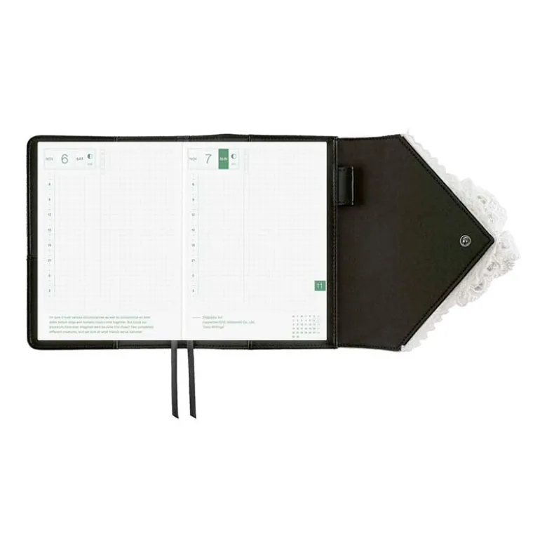 Hobonichi | Agenda Hobonichi Techo A6 tanakadaisuke: White Handkerchief Diary 2027