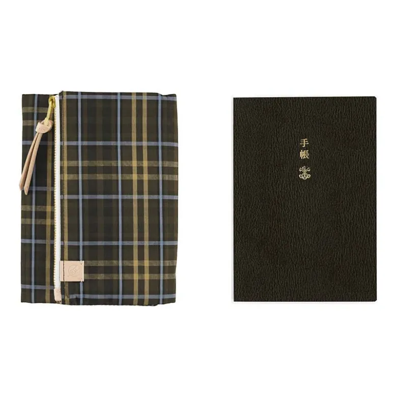 Hobonichi | Agenda Hobonichi Techo A6 Tragen: Bitter Plaid 2027