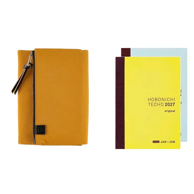 Hobonichi | Agenda Hobonichi Techo A6 Tragen: Mustard 2027