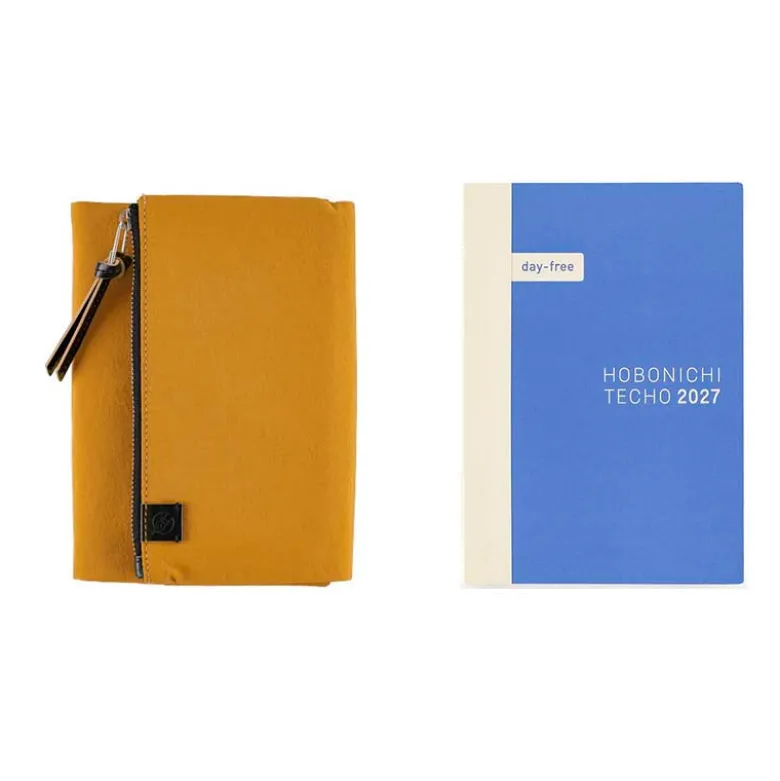Hobonichi | Agenda Hobonichi Techo A6 Tragen: Mustard 2027