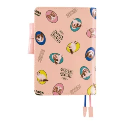Hobonichi | Agenda Hobonichi Techo A6 Candy Stripper: Random Dog & Cat (Pink) 2027