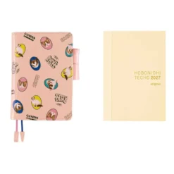 Hobonichi | Agenda Hobonichi Techo A6 Candy Stripper: Random Dog & Cat (Pink) 2027