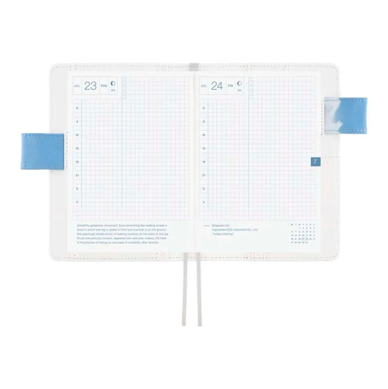 Hobonichi | Agenda Hobonichi Techo A6 Kyohei Sakaguchi: Field Sky 2027