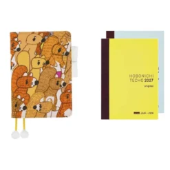 Hobonichi | Agenda Hobonichi Techo A6 100%ORANGE: Squirrel Squadron 2027
