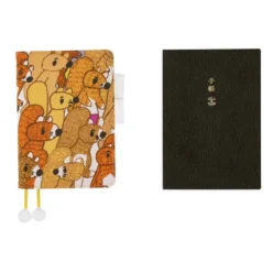 Hobonichi | Agenda Hobonichi Techo A6 100%ORANGE: Squirrel Squadron 2027